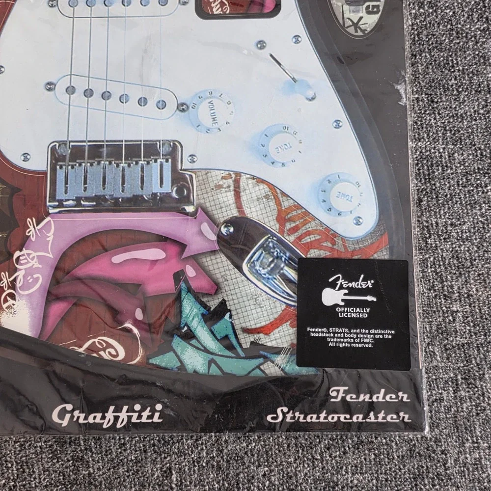 Fender Stratocaster FaceLift Graffiti Guitar Body Overlay Rockano Re-Wall NOS